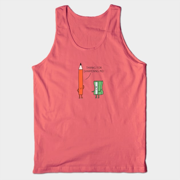 A friend sharpen another Tank Top by milkyprint